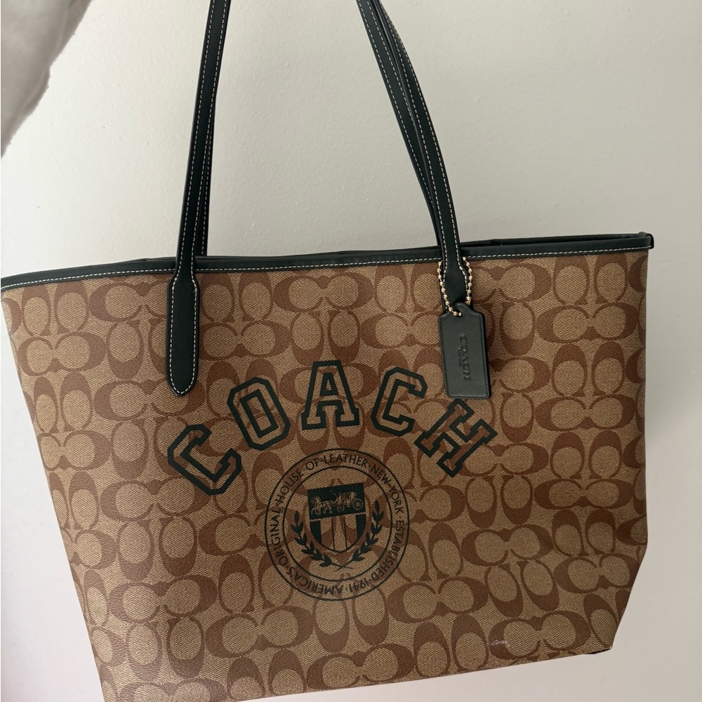 Coach Brown Tote Bag